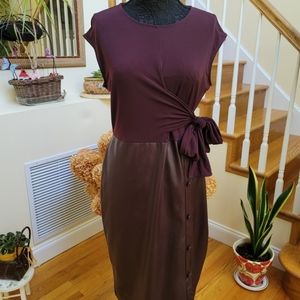 Burgundy Colored Dress